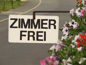   Zimmer frei 